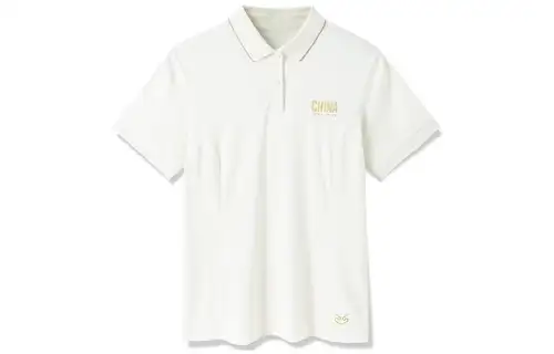 Anta All weather Polo Shirt Women's Vanilla White