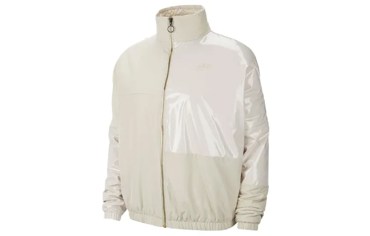 Nike Jackets Women's Bright White Stand Collar Moderate Other