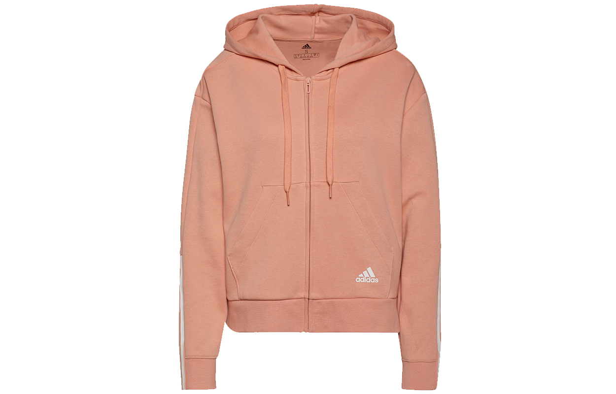 Женская куртка adidas (розовая)
