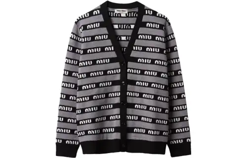 MIU MIU FW22 Knitwear Women's Medium Gray