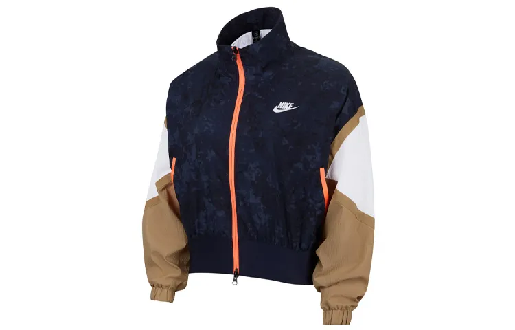 Nike Jackets Women's Black Stand Collar Moderate