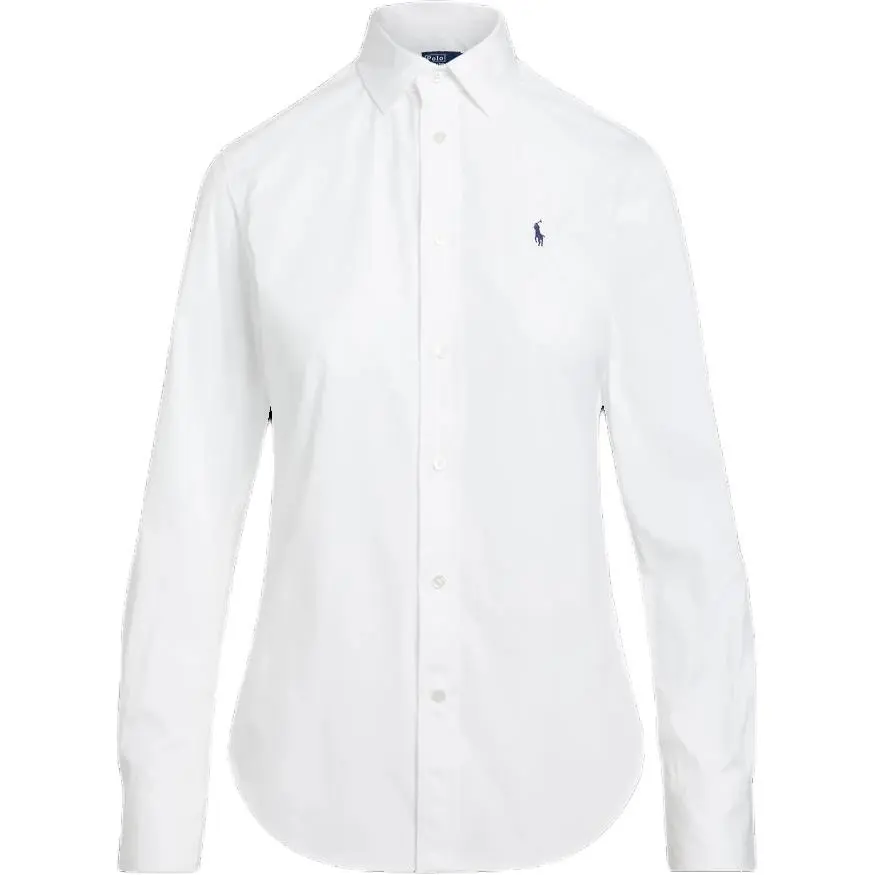 Polo Ralph Lauren SS23 Shirt Loose Fit Women's White