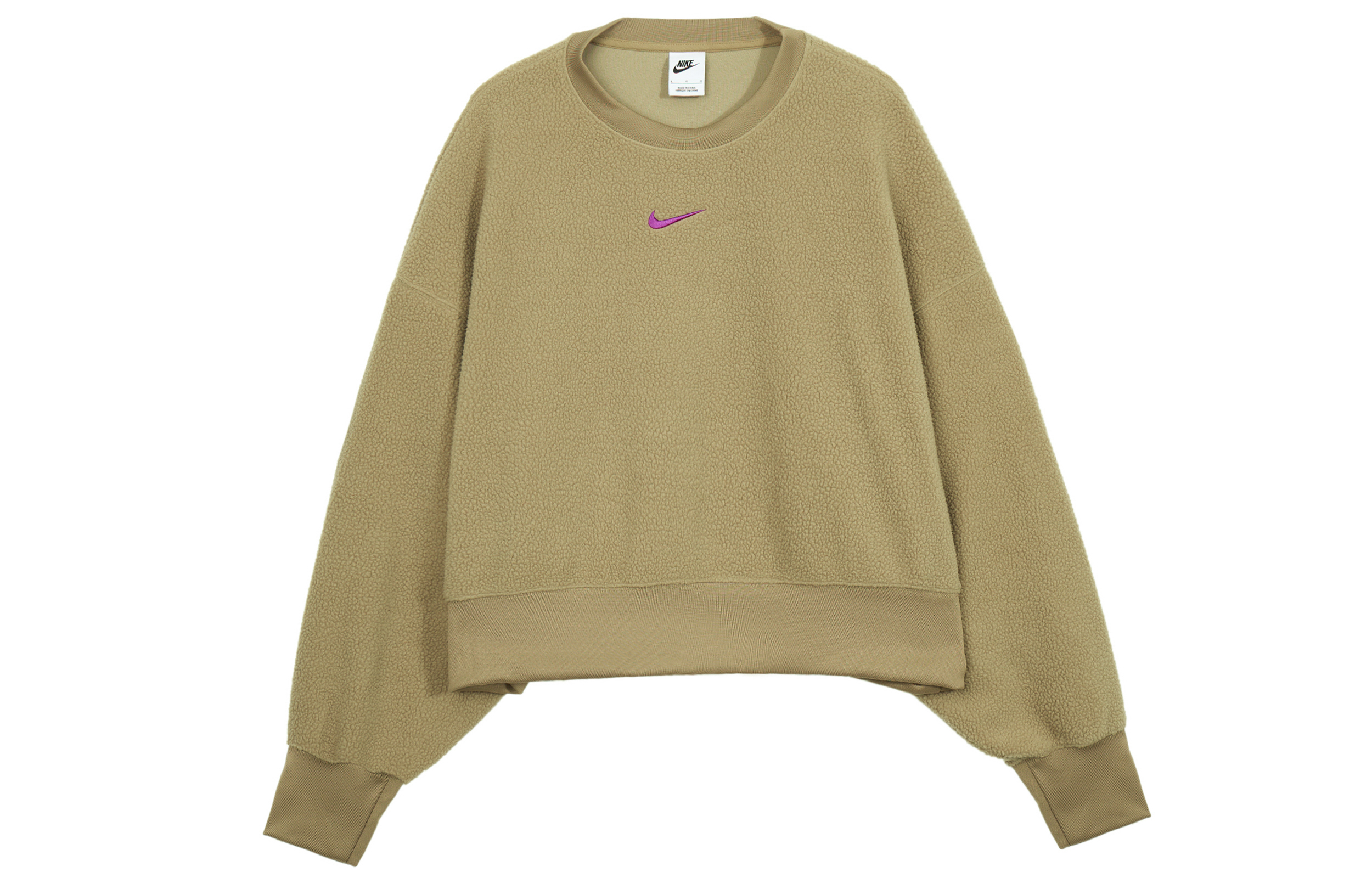 Женское худи Nike Сlassic Logo (бежевое)