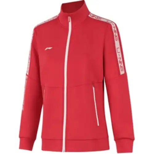 Li Ning Sweatshirt Women's Bull Red