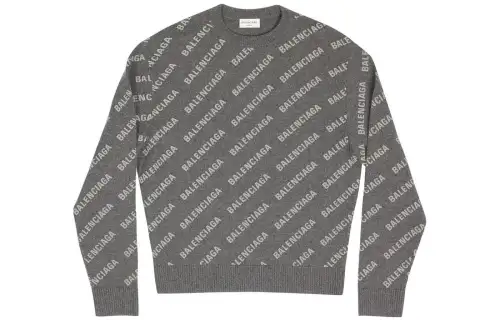 Balenciaga Mini Allover Logo sweater