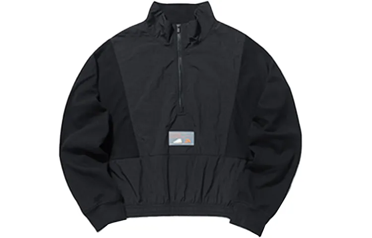 ANTA Life Collection Jackets Women's Black Stand Collar Thin