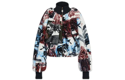 LOUIS VUITTON New Quarterly Products Of LV Jackets Women's Multicolor Stand Collar Moderate Other