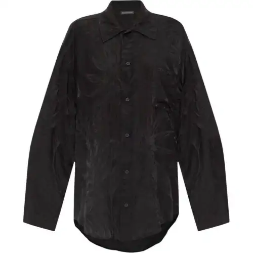 Balenciaga Collared Long Sleeve Shirt