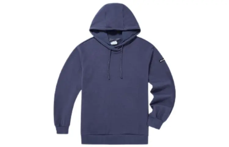 Columbia Sweatshirts Women's Dark Blue Hooded Moderate Regular