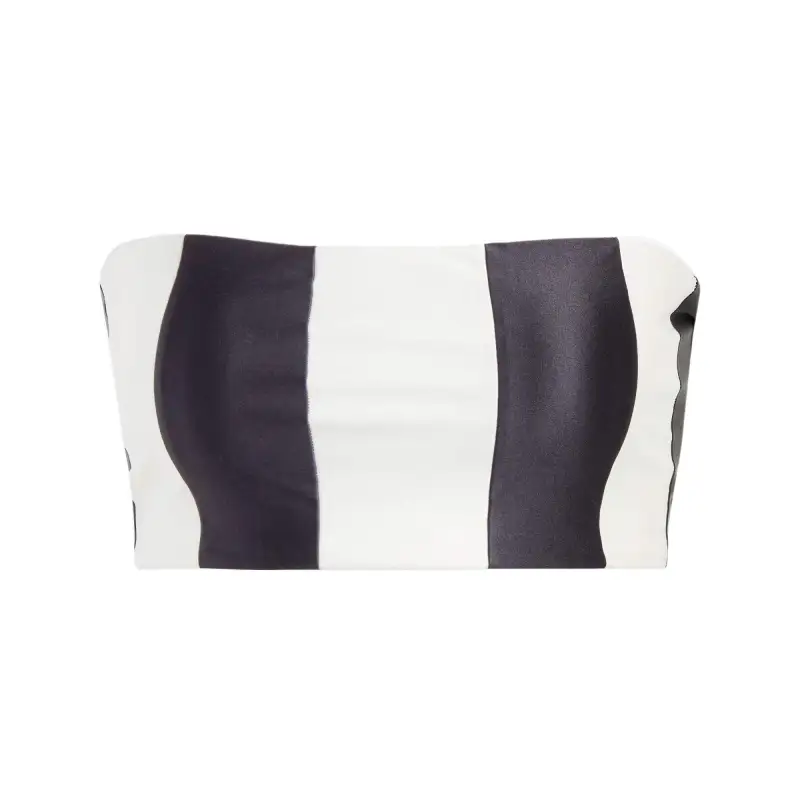 Adidas Originals Strapless Tops Women's Black Moderate Straight Fit