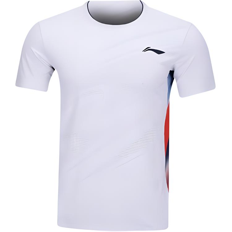 Li Ning Tennis Collection Badminton Jersey Unisex White