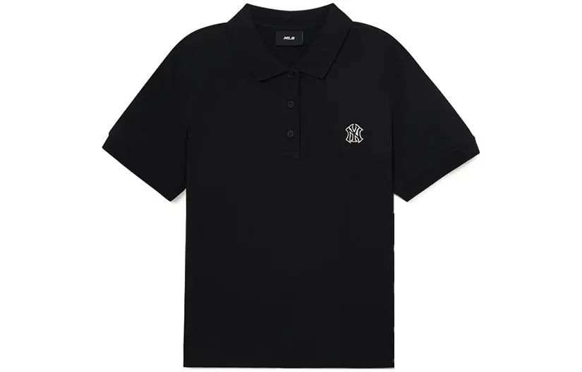 MLB New York Yankees Polo Shirts Women's Black Moderate Other