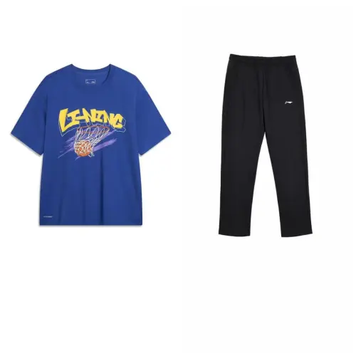 Li Ning Casual Sportswear Men's Crew Neck Thin