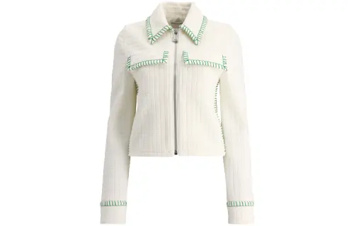 Bottega Veneta Jackets Women's White Lapel Moderate Other