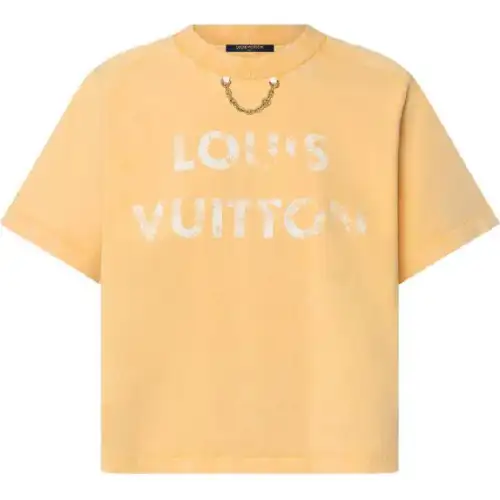 LOUIS VUITTON Vintage-Effect LOUIS VUITTON Crop Top