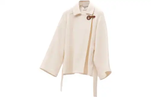 HERMES Jackets & Coats Women's White