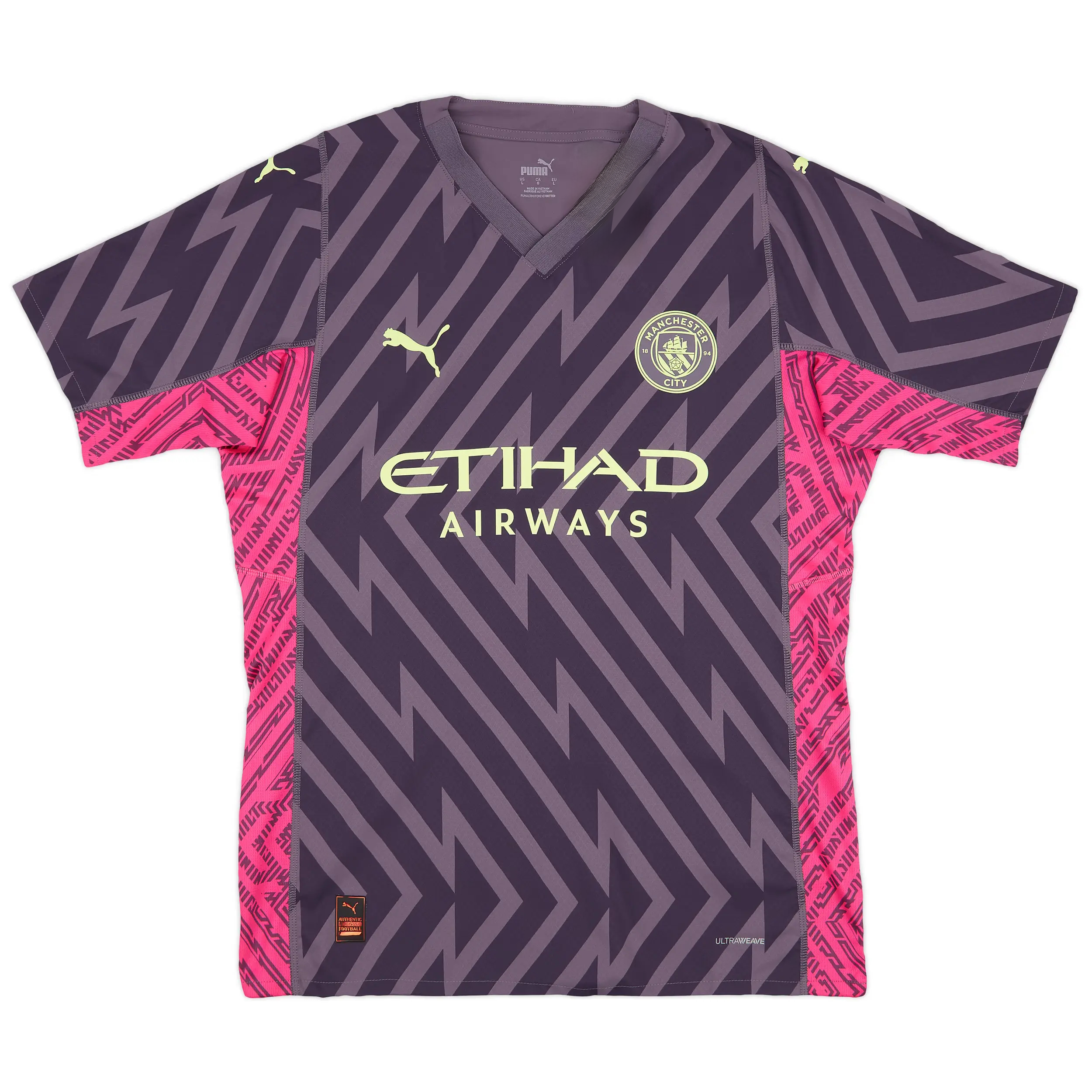 PUMA Manchester CityULTRAWEAVE Soccer Jersey Men’s Gray