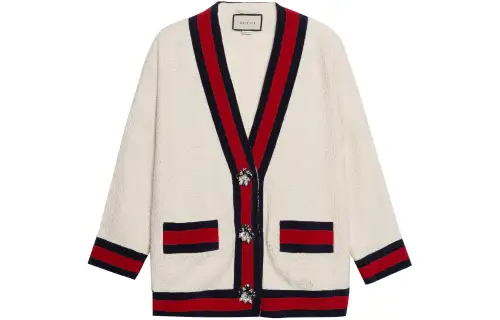 Gucci Web-stripe bomber jacket