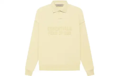 Fear Of God Essentials Women's L/S Polo Canary