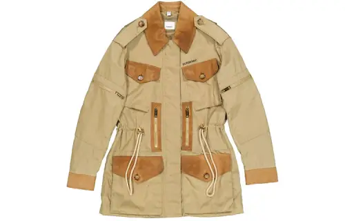 Burberry Jackets Women's Camel Lapel Moderate Other