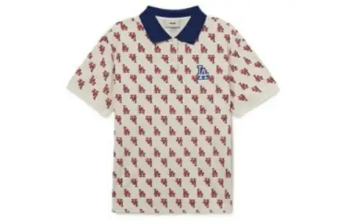 MLB MLB, base creamy polo, with embroidery