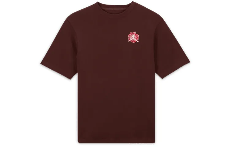 Jordan T Shirt Women's Coffee Asia Version