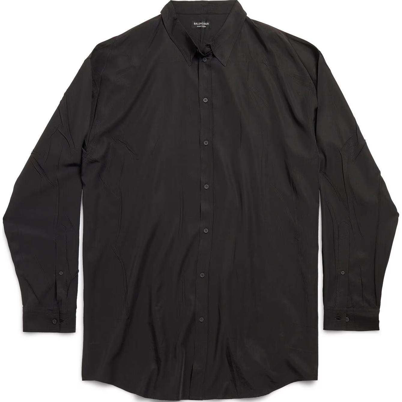 Balenciaga Collared Long Sleeve Shirt