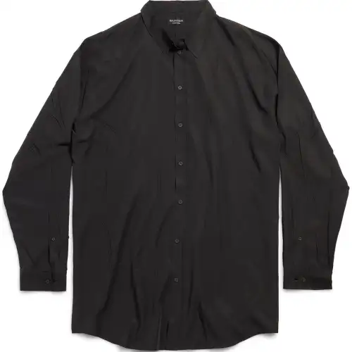 Balenciaga Collared Long Sleeve Shirt