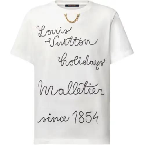 LOUIS VUITTON Embroidered Lv Club T-Shirt