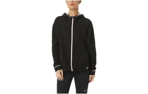 ASICS Jackets Women's Black Hooded Moderate Other