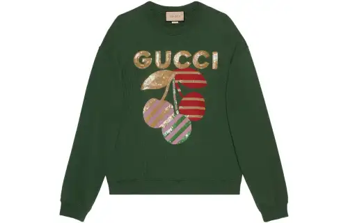 GUCCI SS23 Sweatshirt Women's Green