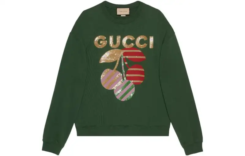GUCCI SS23 Sweatshirt Women's Green