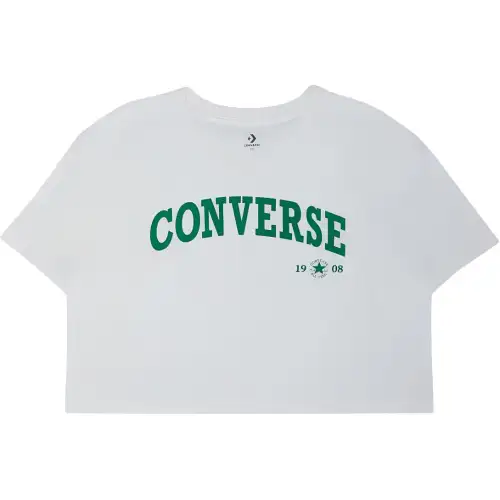 Converse T Shirt Women's White Green