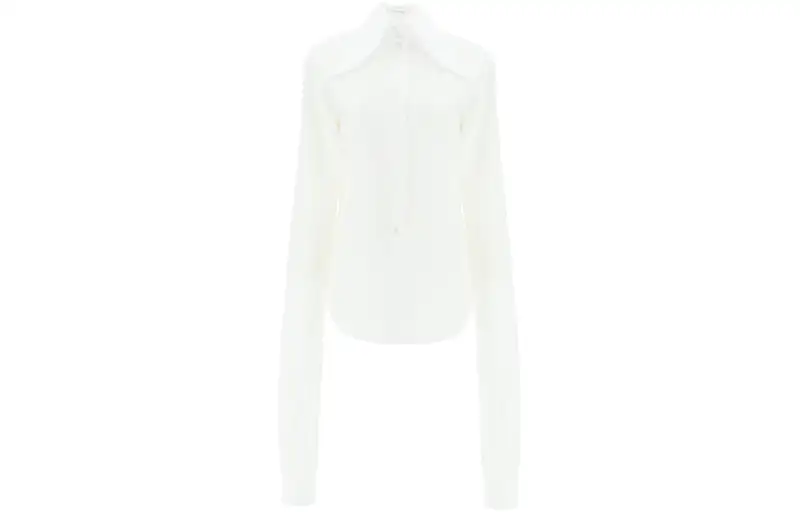 【Zoomed ImageryPrevious Season】long-sleeve silk shirt
