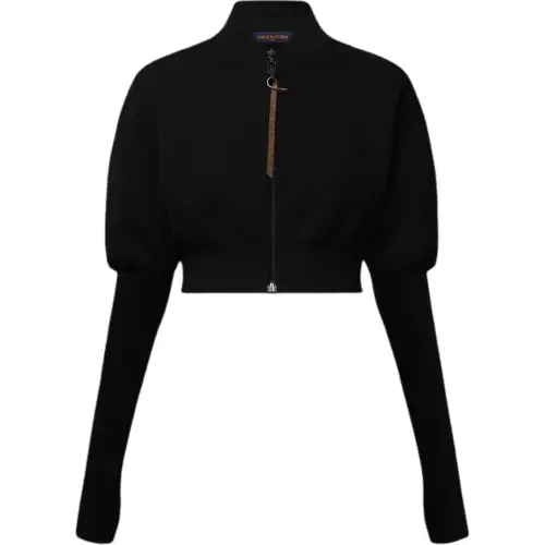LOUIS VUITTON Jackets & Coats Women's Black