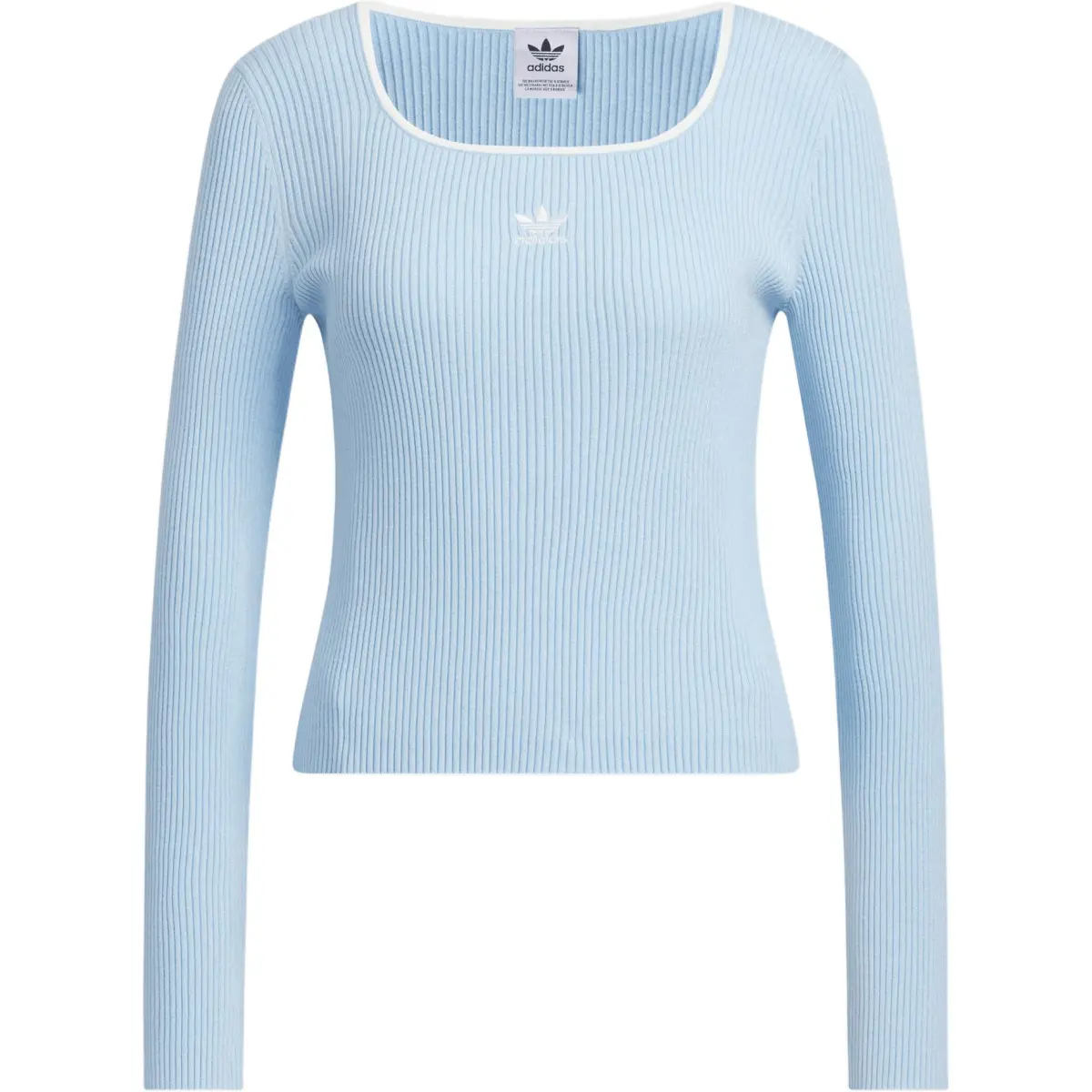 Adidas Originals ADICOLOR LS SWEATER Knitwear Women's Pink Blue