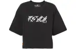 Timberland T Shirts Women's Black Crew Neck Moderate Straight Fit