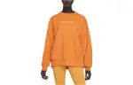Jordan Sweatshirts Women's Orange Crew Neck Moderate Regular
