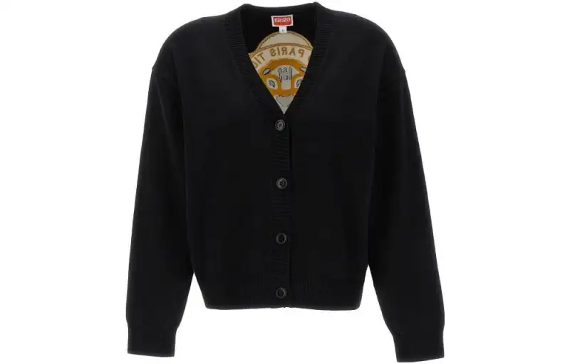 KENZO Tiger Academy Buttoned Cardigan