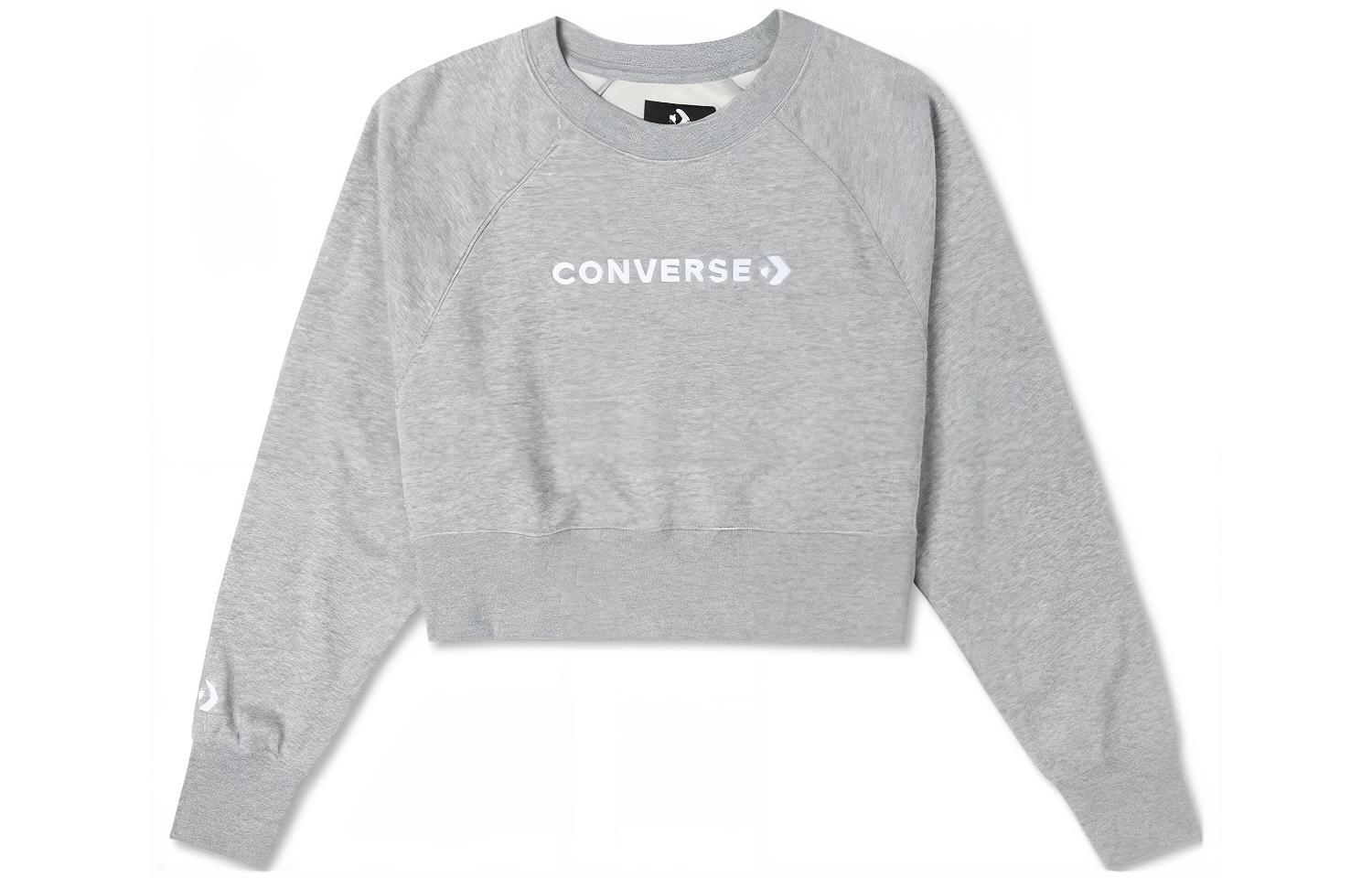 Женское худи Converse Converse Logo (серый)