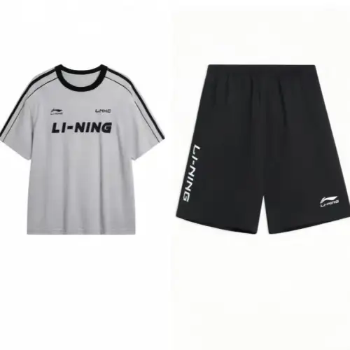 Li Ning Sports Life Collection Casual Sportswear Unisex Light Gray