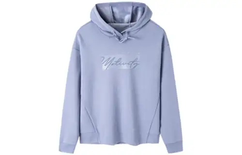 ANTA Variety Training Collection Sweatshirts Women's Vivi Purple Hooded Thickened Regular