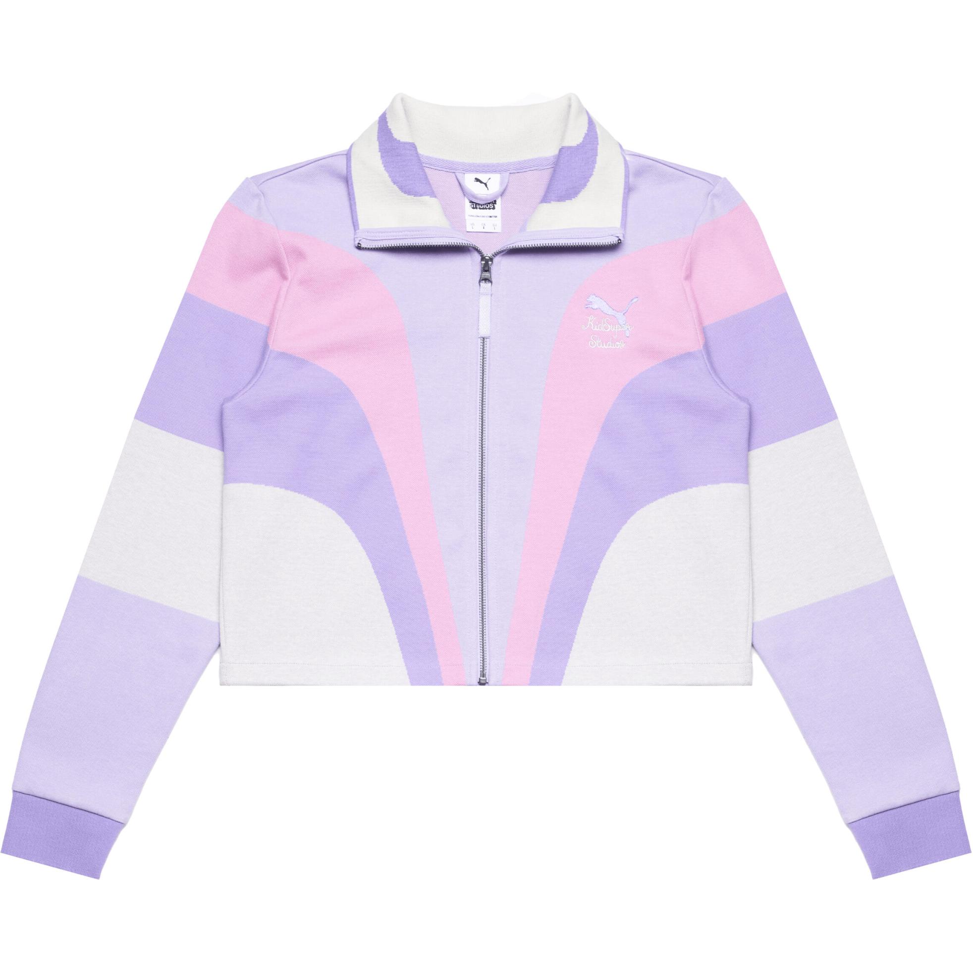 Женская куртка PUMA x KIDSUPER (пурпурная)