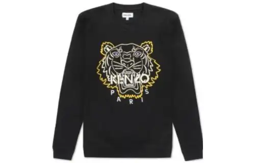 KENZO Sweatshirts Women's Black Crew Neck Moderate Other