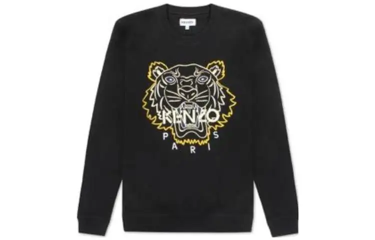 KENZO Sweatshirts Women's Black Crew Neck Moderate Other