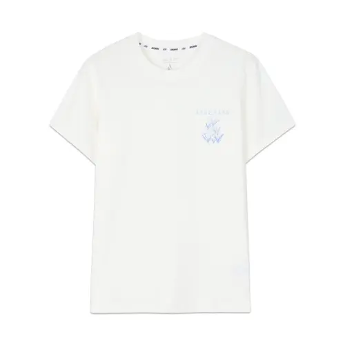 Skechers Sports League Collection Regular T Shirt Women's Marshmallow White