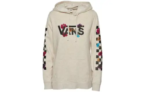 Vans Sweatshirts Women's Gray Hooded Moderate Regular