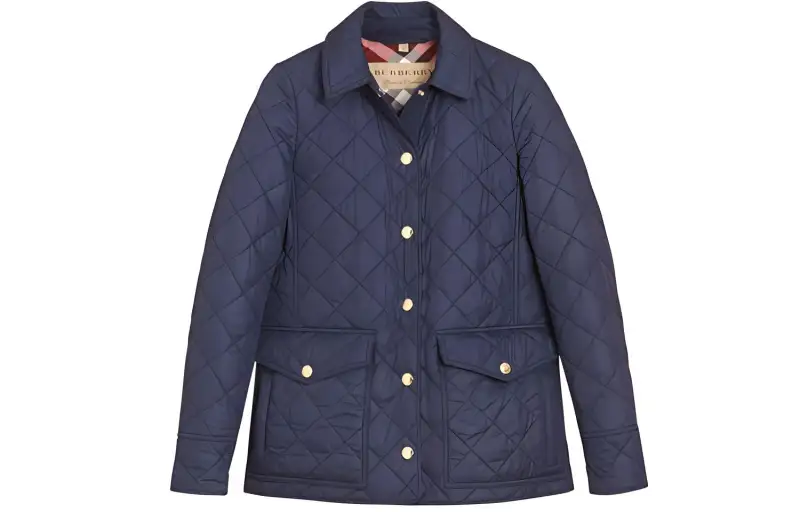 Burberry Quilting Jacket Women's Marine Blue