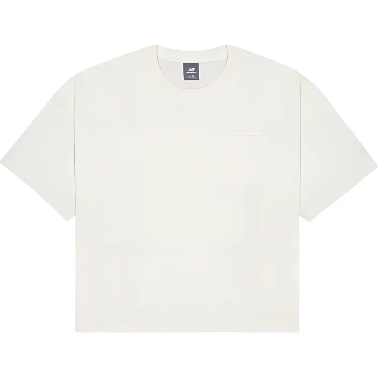 New Balance Drop Shoulder Sleeve T Shirt Women's White