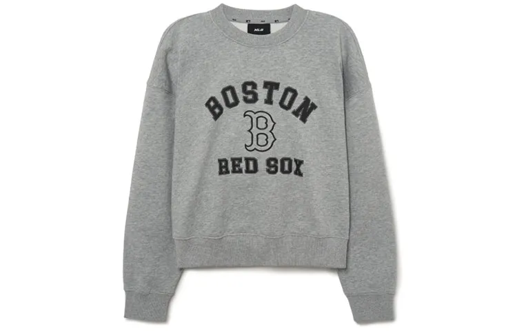 MLB RED SOX Sweatshirt Women's Gray
